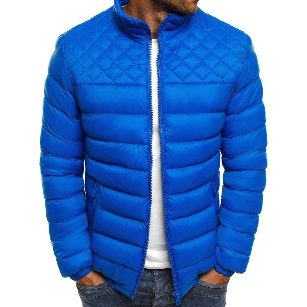 Herren Steppjacke mit modernem Kragen und hohem Tragekomfort Echoarchiv