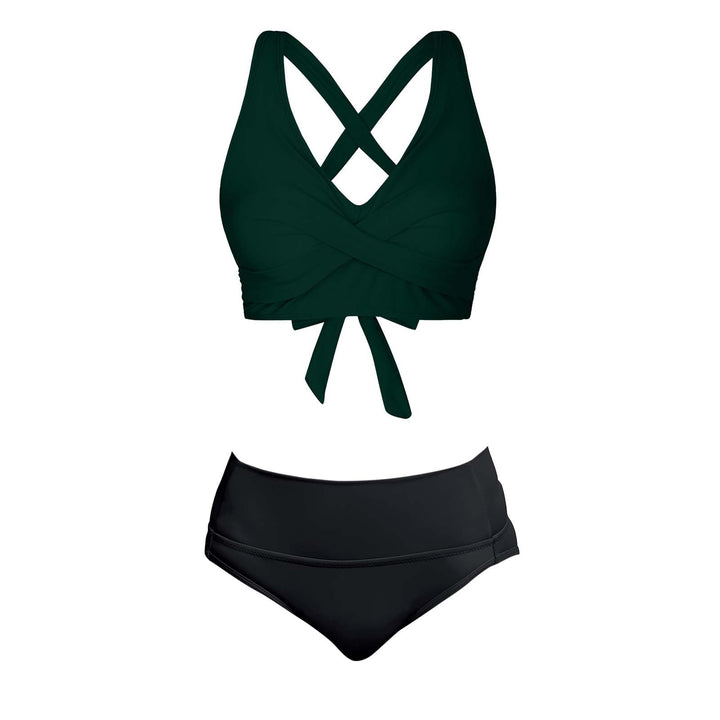 Damen Zweiteiliger Badeanzug mit floralem Design Echo Archiv