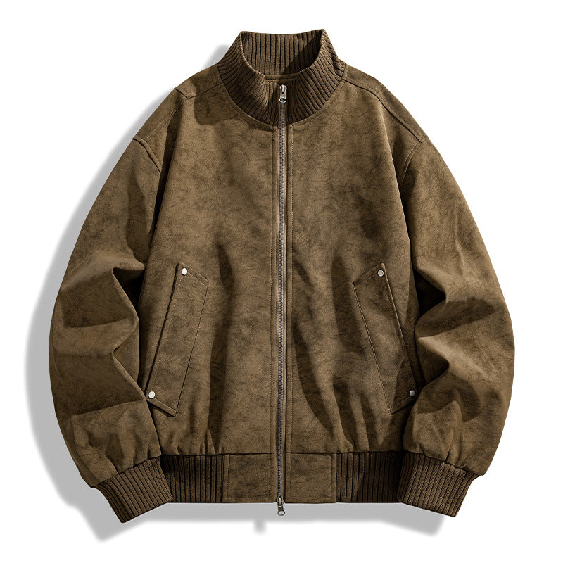 Herren modische Bomberjacke mit einzigartiger Textur Echoarchiv