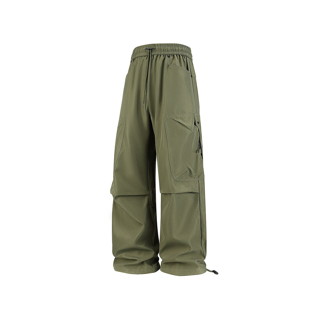 Herren Extraweite Utility-Cargohose im Joggerstil mit Tunnelzugbund und verstellbaren Beinabschlüssen Echo Archiv