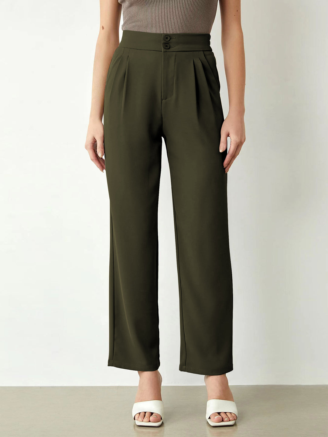 Damen Elegante und luftige Stoffhose Echo Archiv
