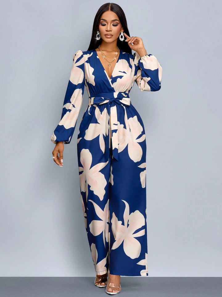 Damen Elegantes Maxikleid mit tiefem V-Ausschnitt und Novoline Echo Archiv
