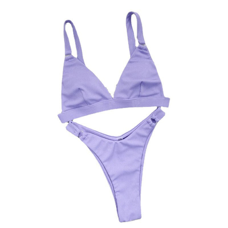 Damen Triangel-Bikini mit modischen Akzenten Echo Archiv