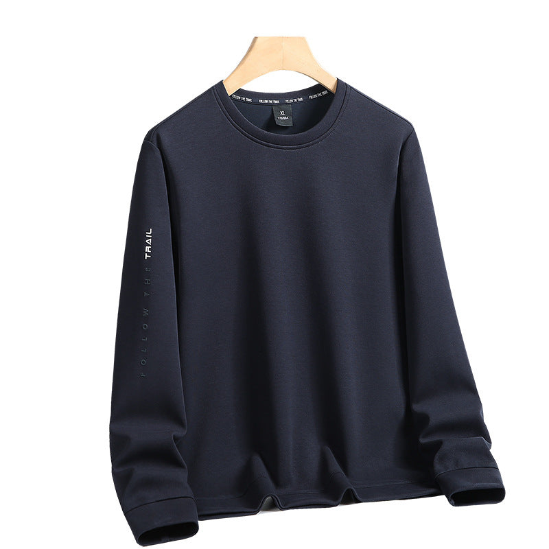 Herren Rundhals-Sweatshirt mit angerauter Innenseite und schmalem Saum Echo Archiv