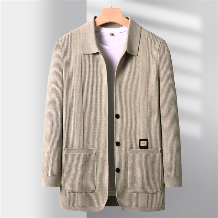 Herren lässige Strickjacke Echoarchiv