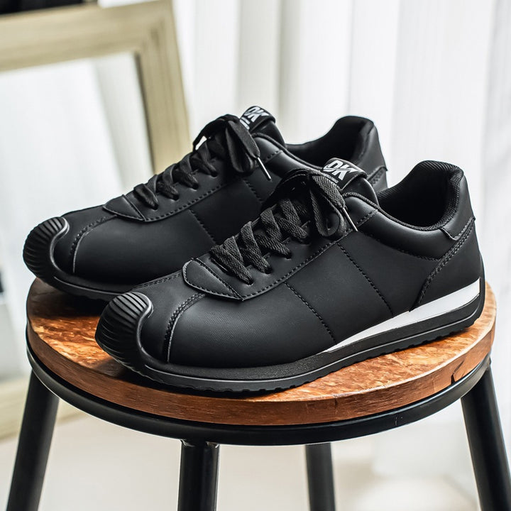Unisex City-Sneaker mit geriffelter Zehenkappe und wasserabweisendem Kunstleder – Norré
