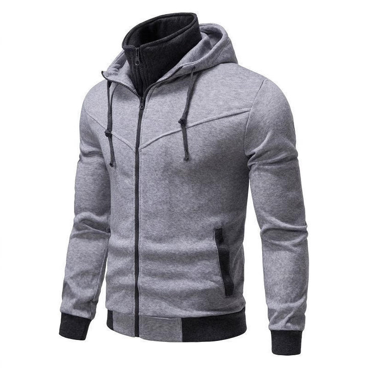 Herren sportliche Kapuzenjacke mit moderner Passform und Kängurutasche Echoarchiv