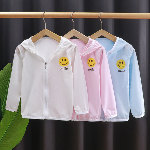 Unisex nan Kinder leichte Kapuzenjacke mit atmungsaktivem Meshstoff und durchgehendem Reißverschluss  Echo Archiv