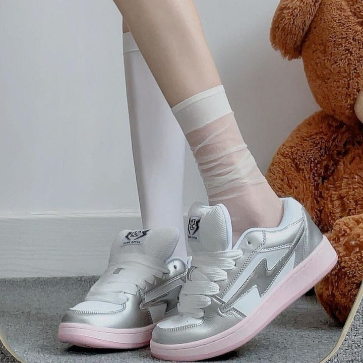 Damen Sportliche Sneakers mit atmungsaktivem Obermaterial und gepolsterter Sohle Echo Archiv
