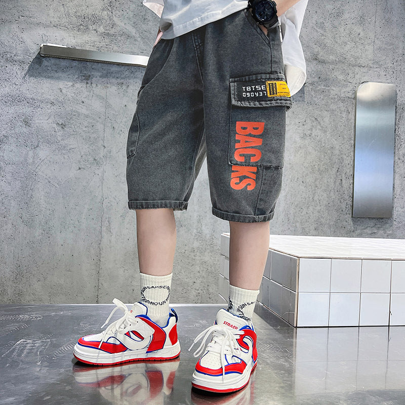 Unisex lässige Cargo-Shorts mit tiefen Taschen Echo Archiv