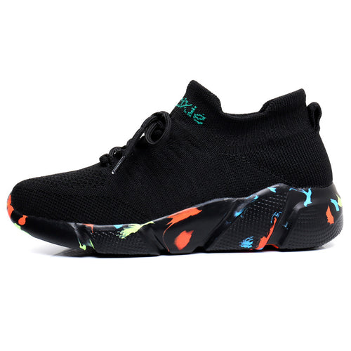 Herren nan sockenähnliche Strick-Sneaker mit nahtlosem Obermaterial und gedämpfter EVA-Plateausohle Echo Archiv