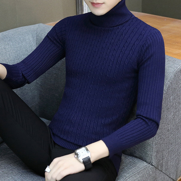 Herren Feinstrick Rollkragenpullover Echoarchiv