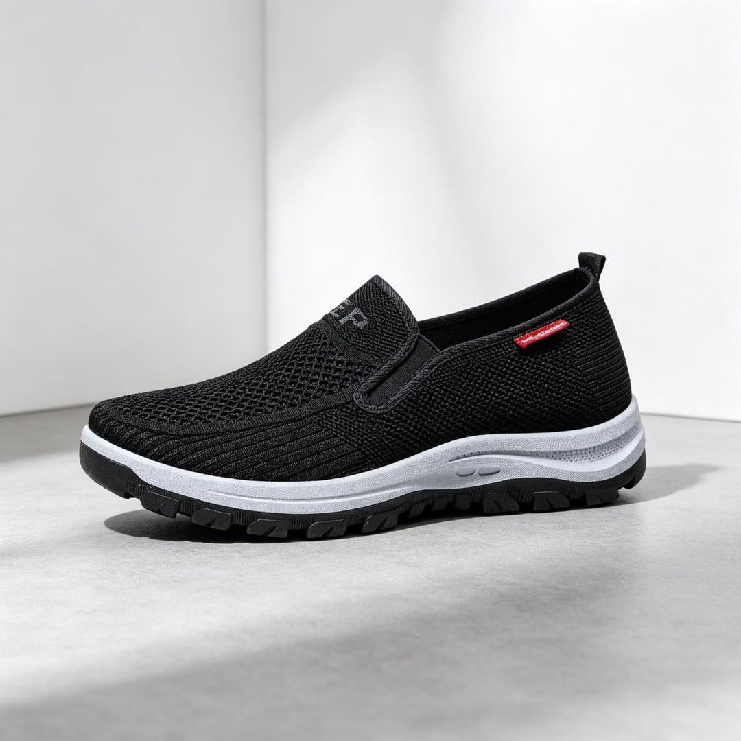 Herren Atmungsaktive Slip-On Sneakers mit rutschfester Sohle Echoarchiv