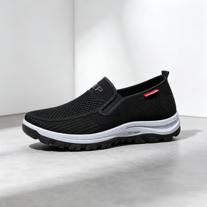 Herren Atmungsaktive Slip-On Sneakers mit rutschfester Sohle Echoarchiv