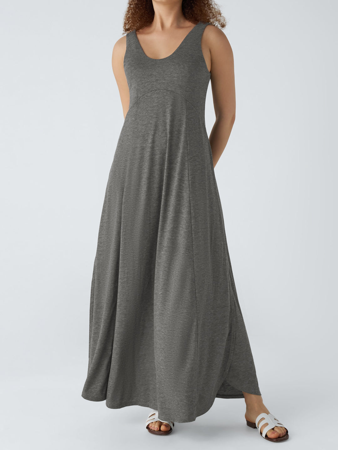 Damen Maxi-Kleid mit fließendem Schnitt und komfortablem Tragegefühl Echo Archiv