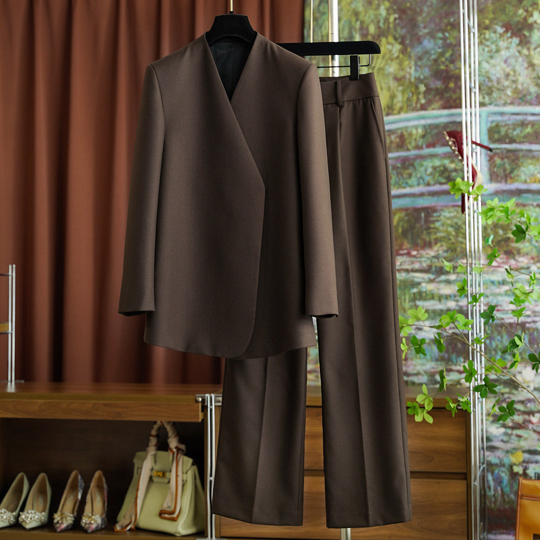 Damen Modisches und elegantes Blazer-Set Echoarchiv