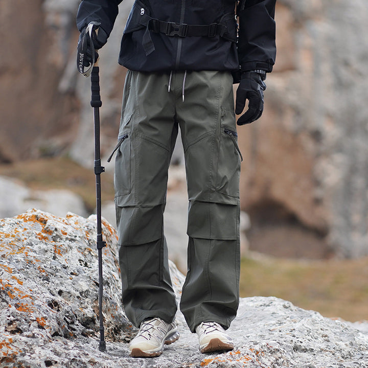 Herren Robuste wasserabweisende Trekkinghose mit Cargo-Taschen Echo Archiv