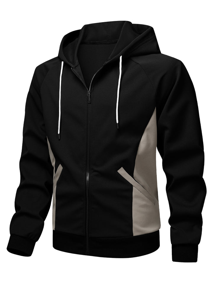 Herren Sportliche und bequeme Kapuzenjacke Echo Archiv