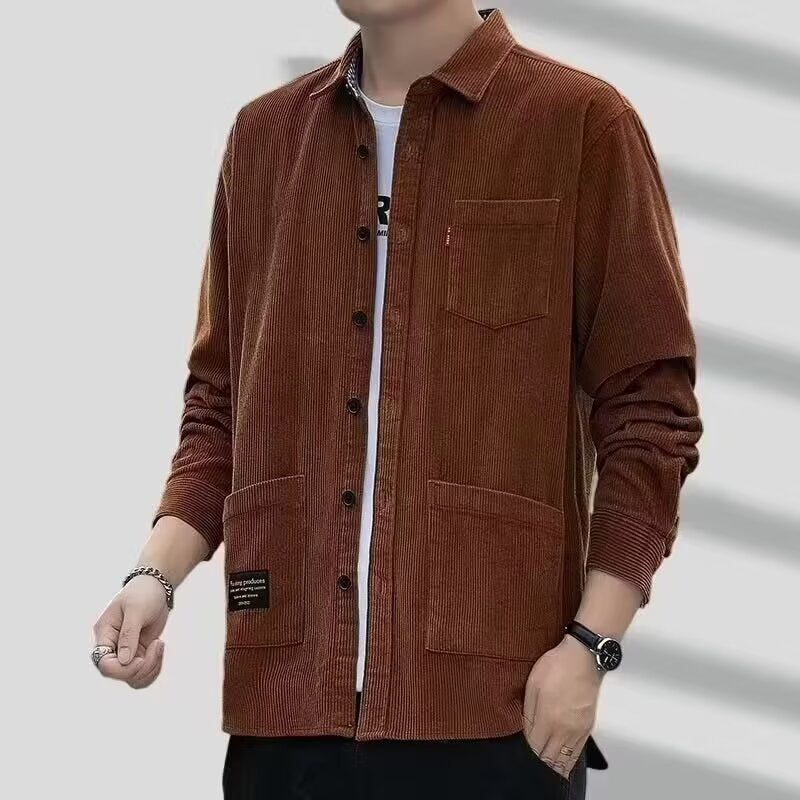 Herren modische Cordjacke Echoarchiv