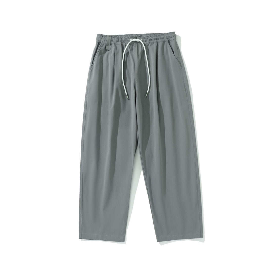 Damen Cropped-Komforthose mit elastischem Bund und Tunnelzug Echoarchiv