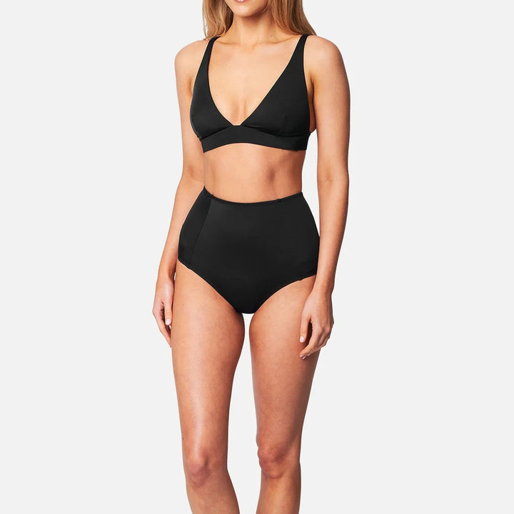Damen Hochgeschnittener Bikini mit vorteilhaftem Schnitt Echo Archiv