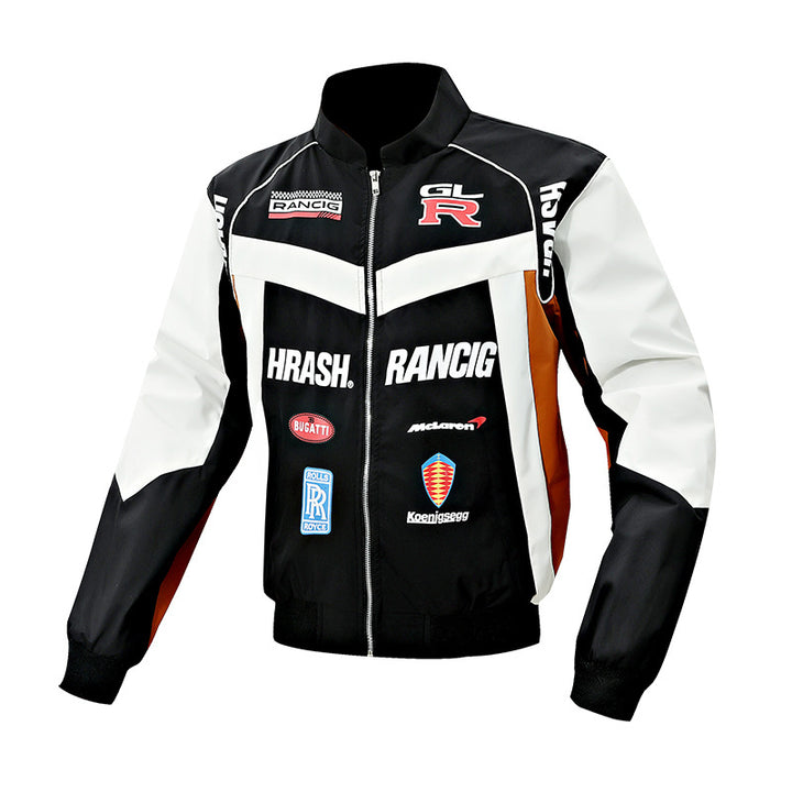 Herren Sportliche Rennjacke mit hoher Atmungsaktivität Echo Archiv