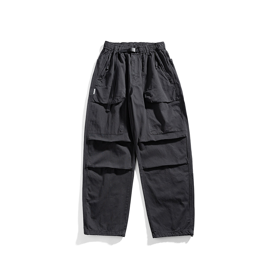 Herren Cargo-Hose mit elastischem Bund und Multifunktions-Taschen Echo Archiv