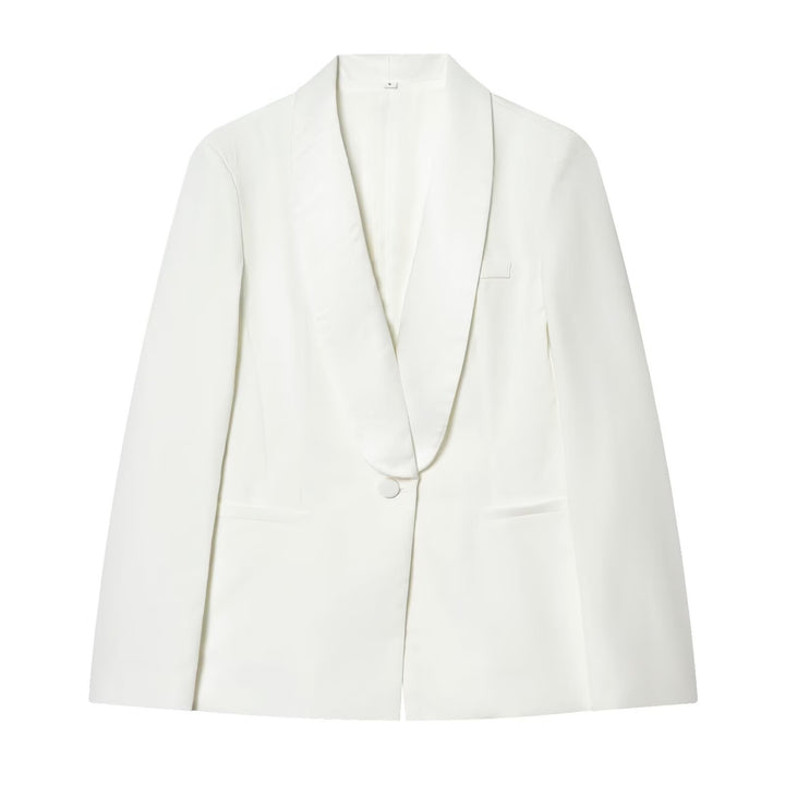 Damen Smoking-Blazer mit Schalkragen und Ein-Knopf-Verschluss Echo Archiv