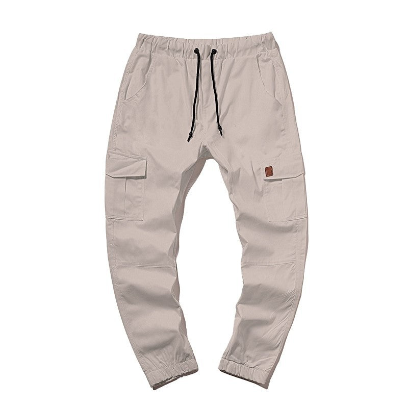 Herren Cargo-Joggerhose mit elastischem Bund, Kordelzug und tapered Bein Echo Archiv