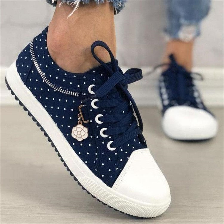 Damen nan lässige Sneaker mit Plateau-Sohle und seitlichem Reißverschluss Echo Archiv