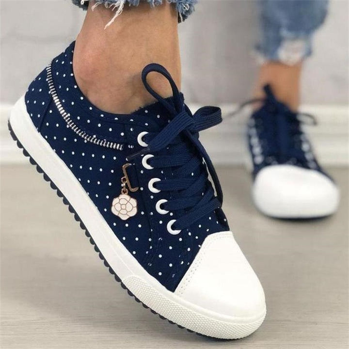 Damen nan lässige Sneaker mit Plateau-Sohle und seitlichem Reißverschluss Echo Archiv