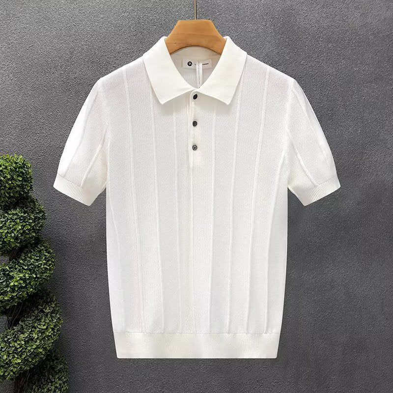 Herren Elegantes Poloshirt Echo Archiv
