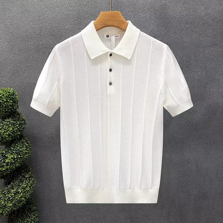 Herren Elegantes Poloshirt Echo Archiv