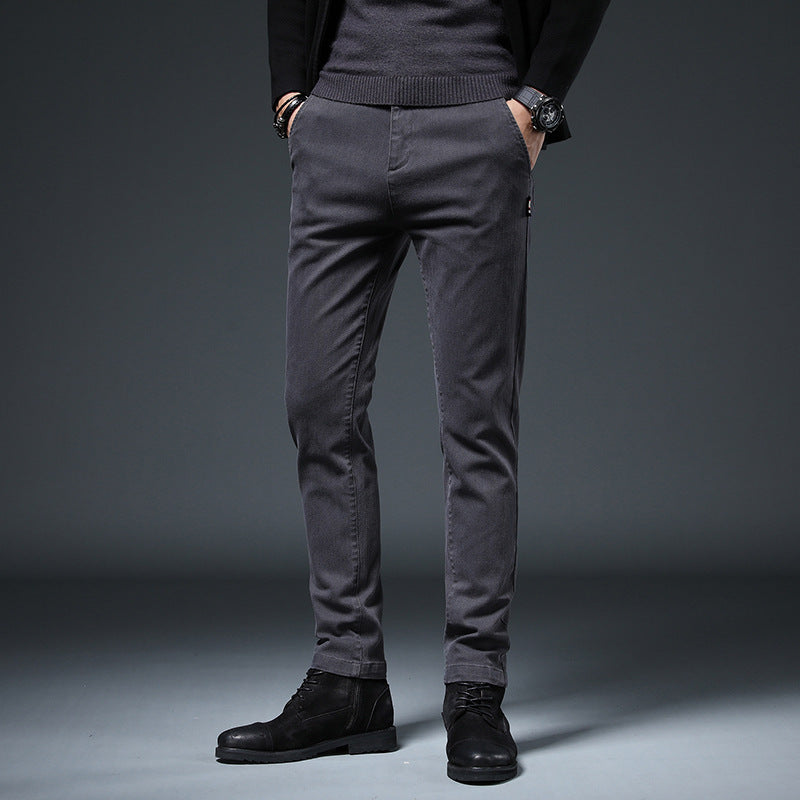 Herren Slim-Fit Freizeithose mit elastischem Bund und praktischen Taschen Echoarchiv