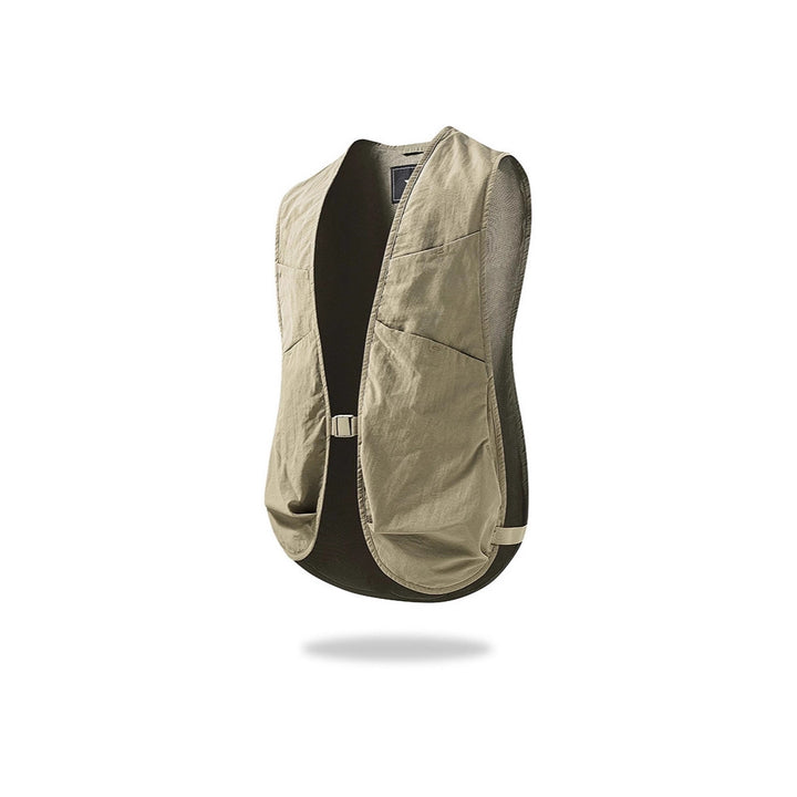 Unisex Leichte Utility-Weste mit Mesh-Rücken und Mehrfachfronttaschen – Marzano