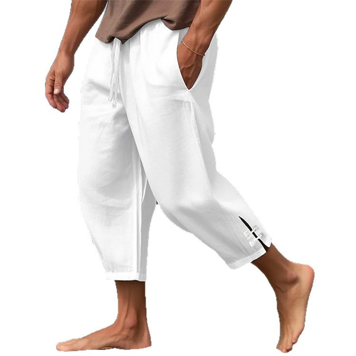 Herren luftige entspannte Strandhose Echoarchiv
