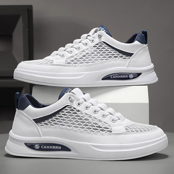 Unisex atmungsaktive Mesh-Plateau-Sneaker mit leichter Dämpfung und gepolstertem Komfortfußbett – Norré