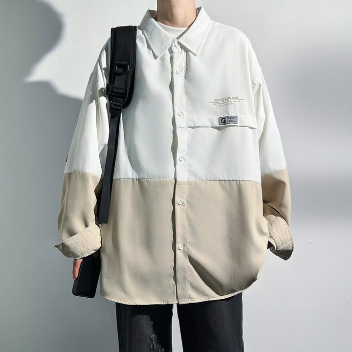 Herren Oversized Utility-Hemd Echoarchiv