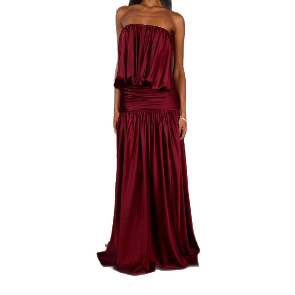 Damen Elegantes Abendkleid mit Raffung Echo Archiv
