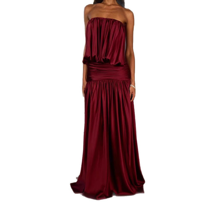 Damen Elegantes Abendkleid mit Raffung Echo Archiv