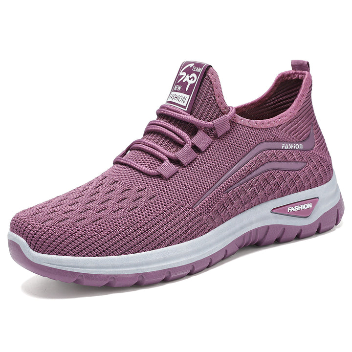 Damen nan leichter atmungsaktiver Strick-Sneaker mit dämpfender Komfortsohle Echo Archiv