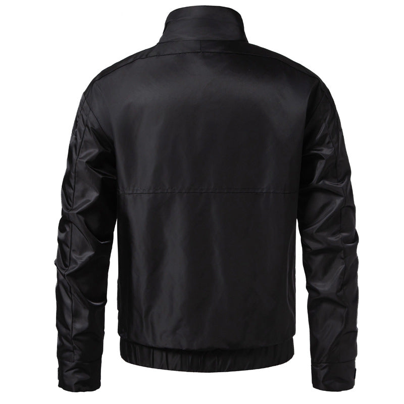 Herren wasserabweisender Utility-Blouson mit Stehkragen, Känguru‑ und Patten‑Taschen Echo Archiv