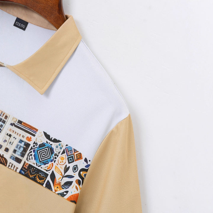 Herren Freizeit-Shirt und Shorts Set Echoarchiv