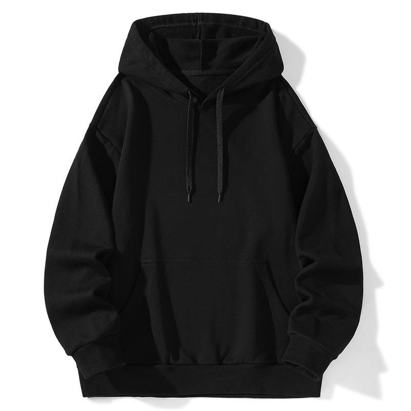 Unisex Oversize Kapuzenpullover aus schwerer Baumwollmischung mit Kängurutasche Echoarchiv