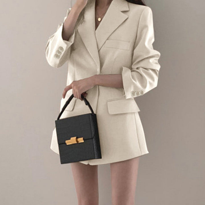 Damen Eleganter Kurzblazer mit Schalkragen Echo Archiv