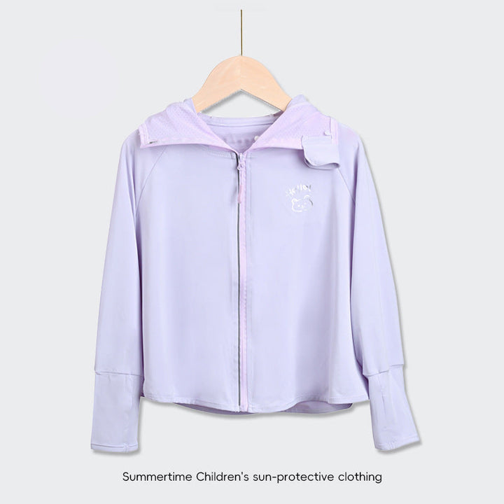 Damen UV-Schutzjacke mit Kapuze und weichem Material Echo Archiv
