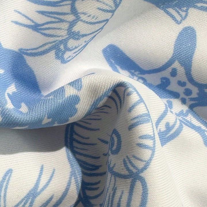 Damen hochwertiger Triangel-Bikini mit floralen Motiven Echo Archiv