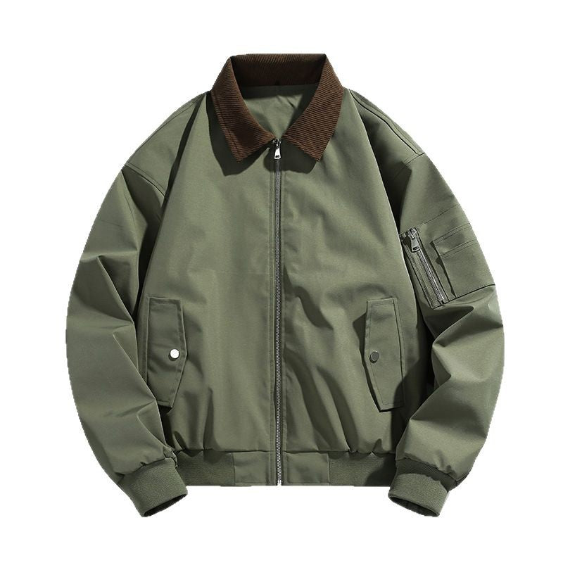 Herren Modische Übergangsjacke mit Steppdesign Echoarchiv
