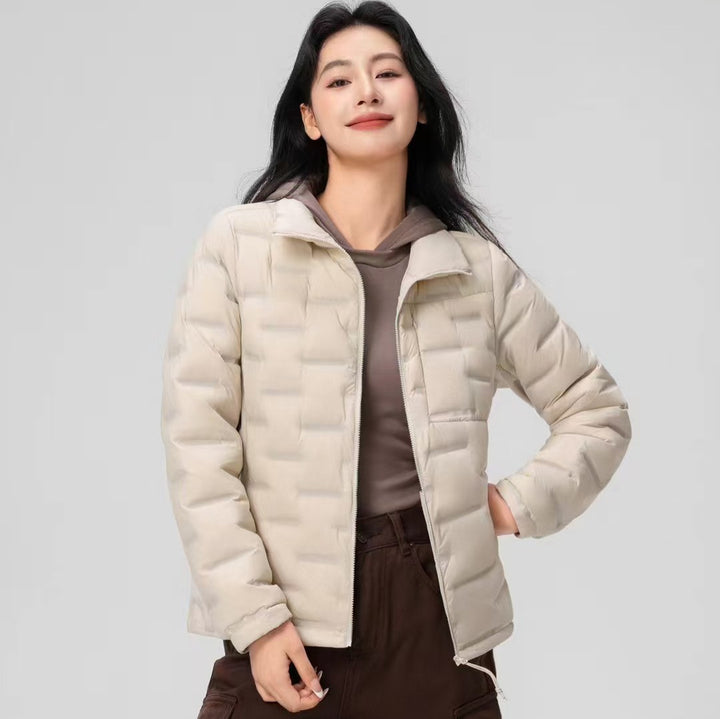 Damen Steppjacke mit hohem Kragen und Thermo-Isolierung Echoarchiv