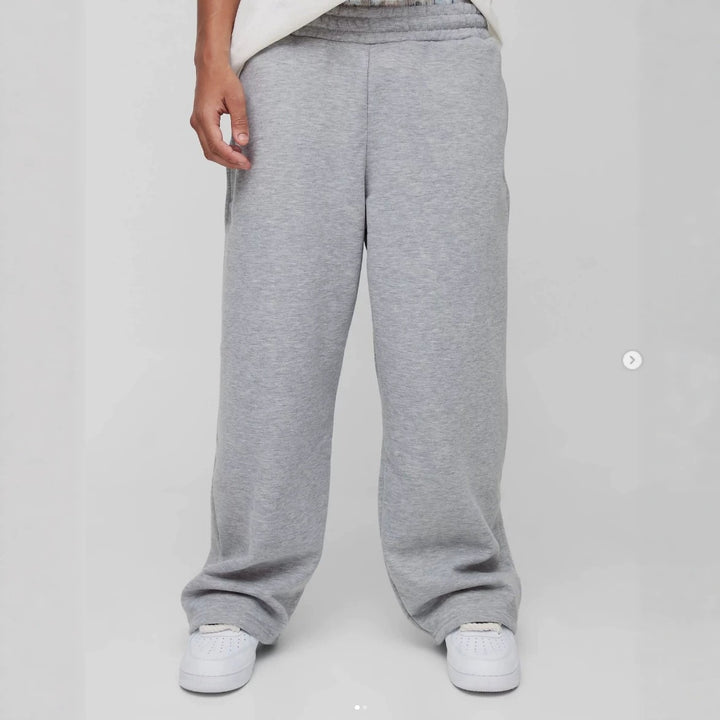 Unisex gefütterte Sweatpants mit elastischem Komfortbund, geradem Bein und seitlichen Eingrifftaschen – Marzano